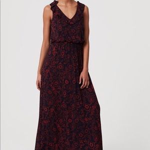 Scarlet Floral Maxi Dress